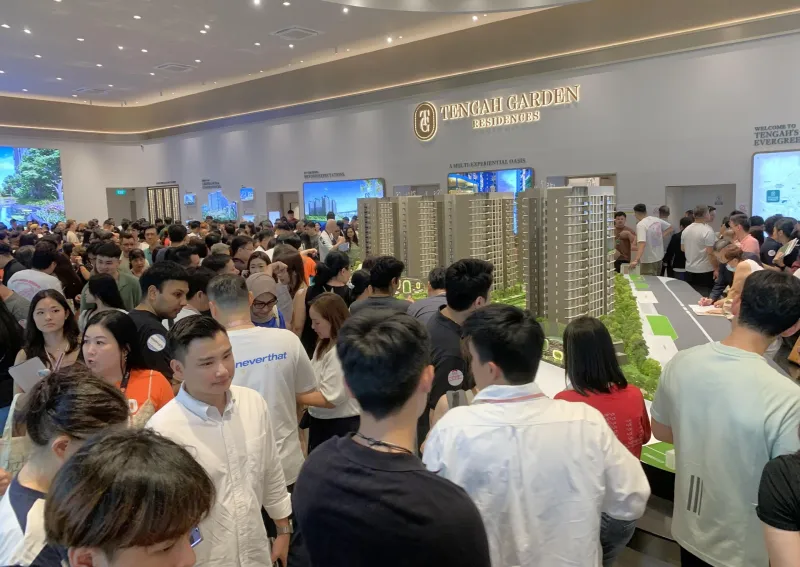 1 224 logements privés vendus lors de deux lancements à Singapour