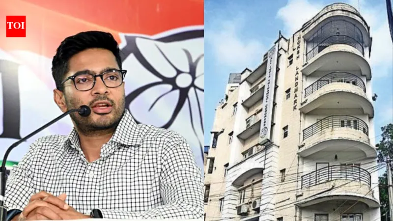 17 propriétés liées à Abhishek Banerjee sous surveillance KMC