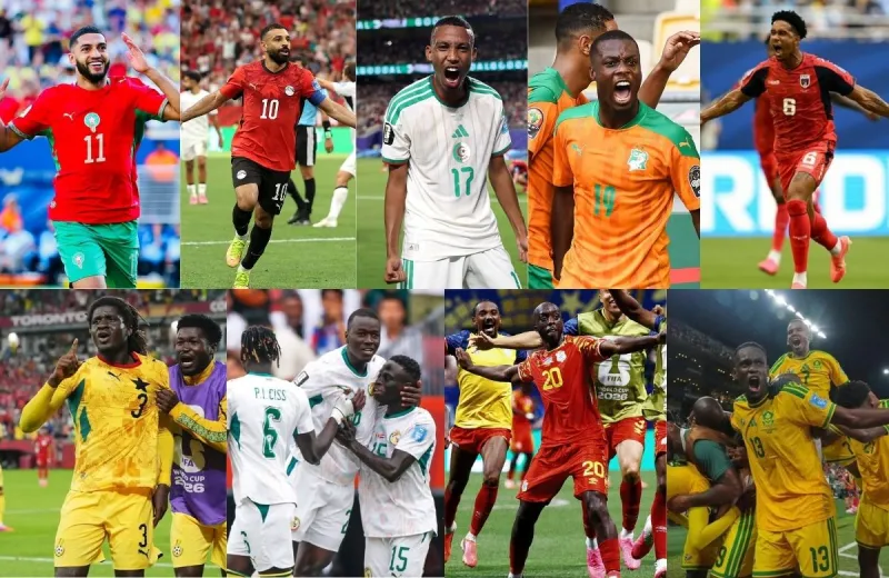 CM 2026 : 9 sélections africaines en 8es de finale