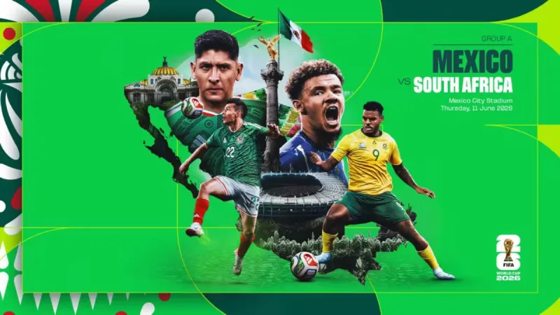 Cérémonie d'ouverture du Mondial 2026 : Mexique-Afrique du Sud