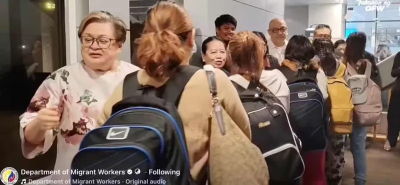 24 OFWs de retour aux PH après détention en Russie