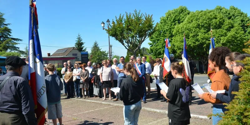 Cérémonie du 8-Mai à Coulounieix-Chamiers : le flambeau passe à la jeunesse