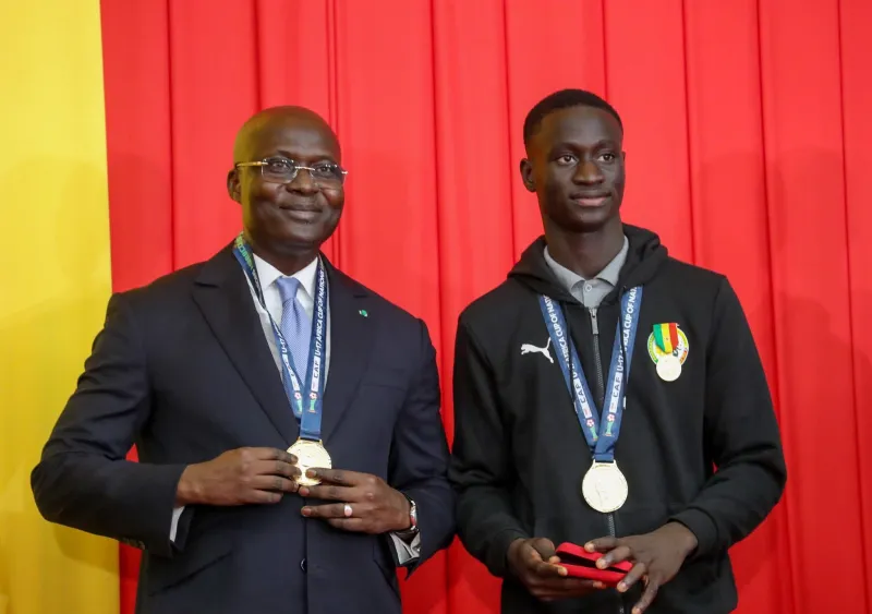 Abdoulaye Fall félicite les Lionceaux pour leurs titres africains