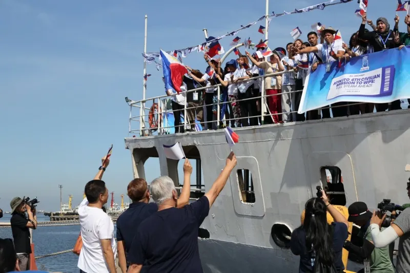 AFP soutient la mission civile vers l'île Pag-asa