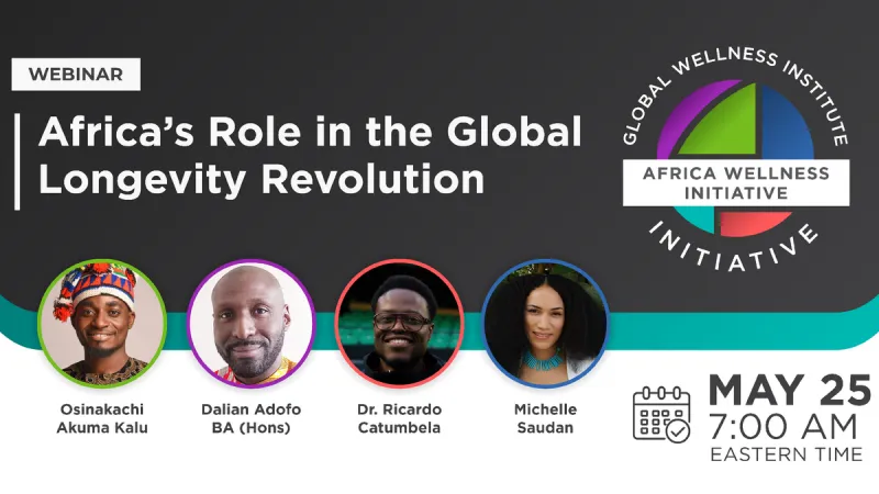 Webinaire de l'Africa Wellness Initiative sur la longévité