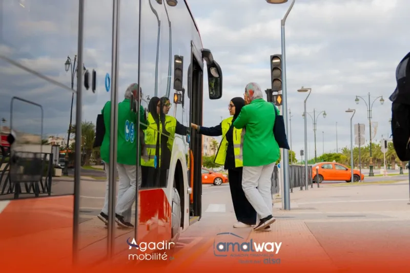 Agadir lance la première ligne de Bus à haut niveau de service