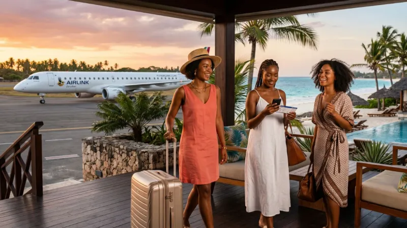 Airlink lance des vols directs Le Cap-Zanzibar
