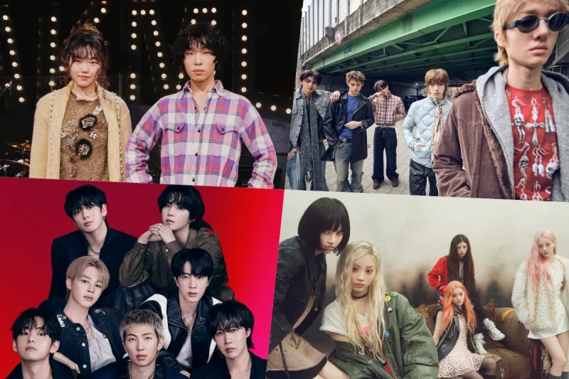 AKMU décroche un triple couronne Circle ; CORTIS, BTS, ILLIT en tête