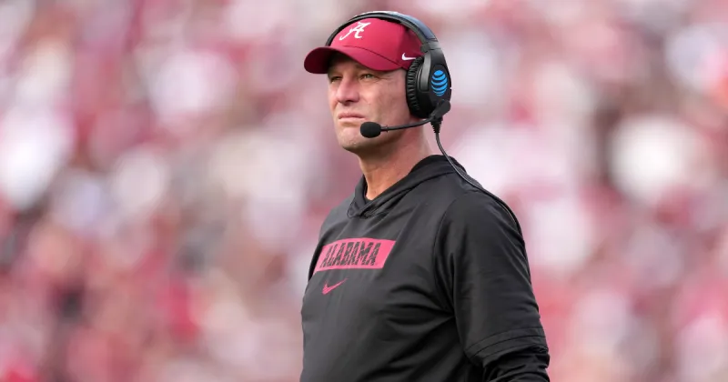 Alabama et Kalen DeBoer signent un contrat de 7 ans, 87,5 M$