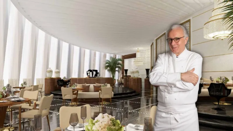 Alain Ducasse ouvre Aldabaran à Rabat-Salé
