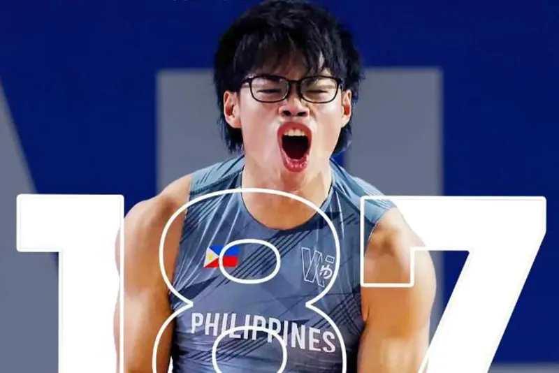 Albert Delos Santos remporte l'or aux Mondiaux juniors 2026