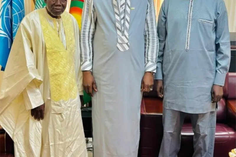 Délégation de l'AMAMA rencontre le ministre des Affaires étrangères Abdoulaye Diop