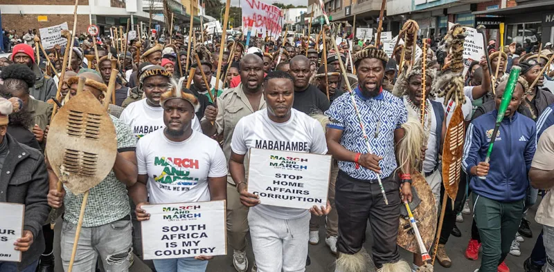 Manifestations anti-migrants dans les villes sud-africaines