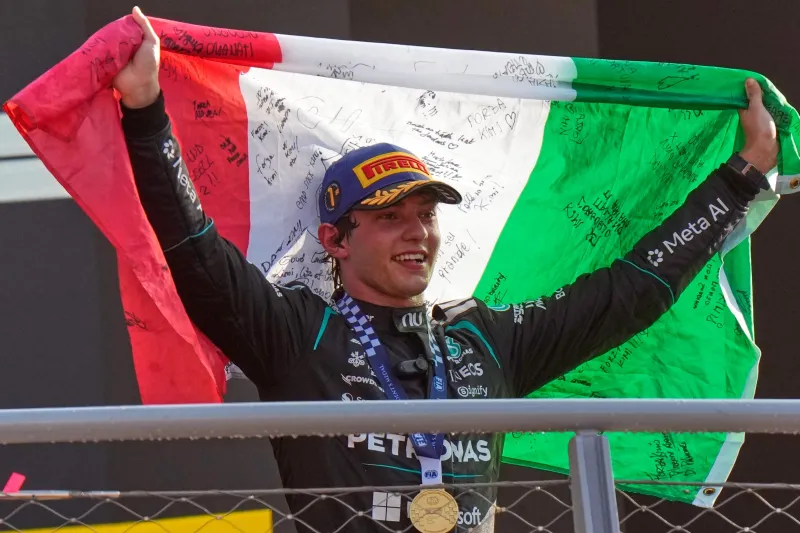 Antonelli’s feat at Monza shows how he’s shifting the F1 spotlight from Ferrari in Italy
