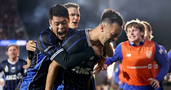 Auckland FC remporte le championnat A-League en deuxième saison