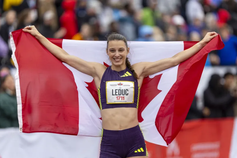 Audrey Leduc remporte la finale du 100 m