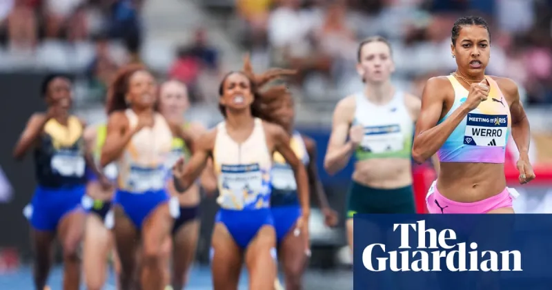 Audrey Werro frôle le record du monde du 800 m à Paris