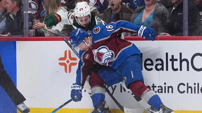 L'Avalanche mène 2-0 contre le Wild