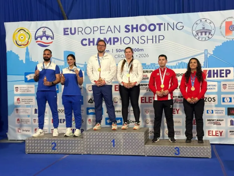 Les tireurs azerbaïdjanais remportent l'argent au Championnat d'Europe en Croatie