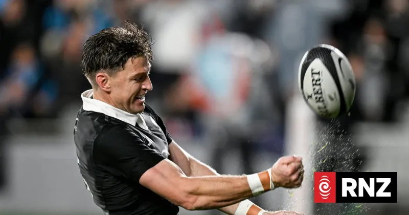 Barrett toujours dans les plans des All Blacks malgré son rôle de remplaçant