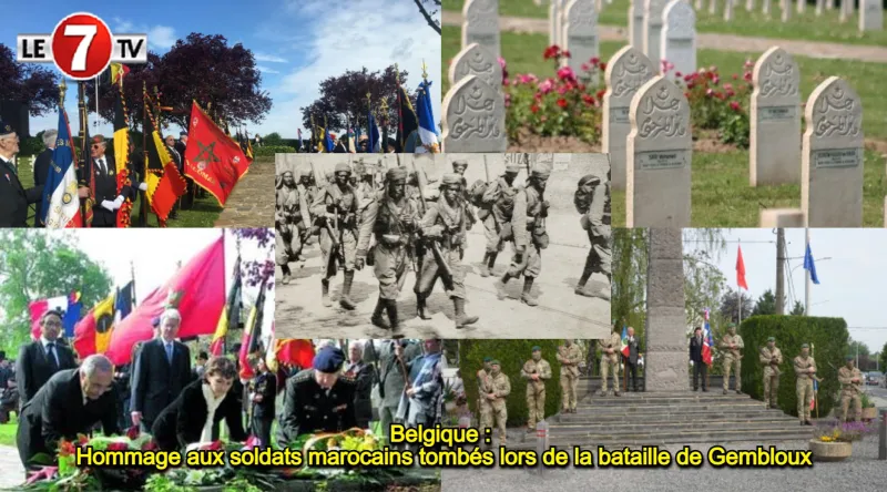 La Belgique rend hommage aux soldats marocains de Gembloux