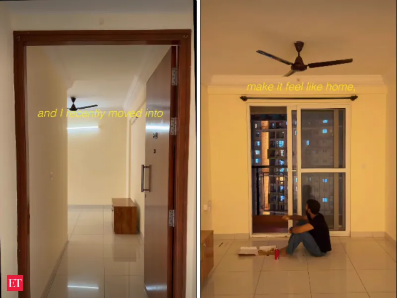 Visite d'un appartement 2 pièces à Bengaluru à 30 000 ₹ devient virale