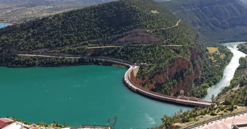 Le lac de Bin El Ouidane retrouve son niveau