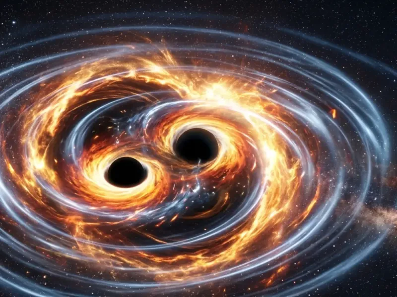 Fusion de trous noirs à 500M al : aucun impact sur Terre
