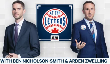Profil des animateurs du balado 'At The Letters' des Blue Jays