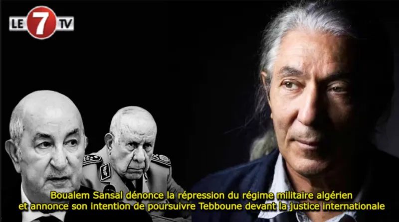 Boualem Sansal dénonce le régime militaire algérien, envisage de poursuivre Tebboune