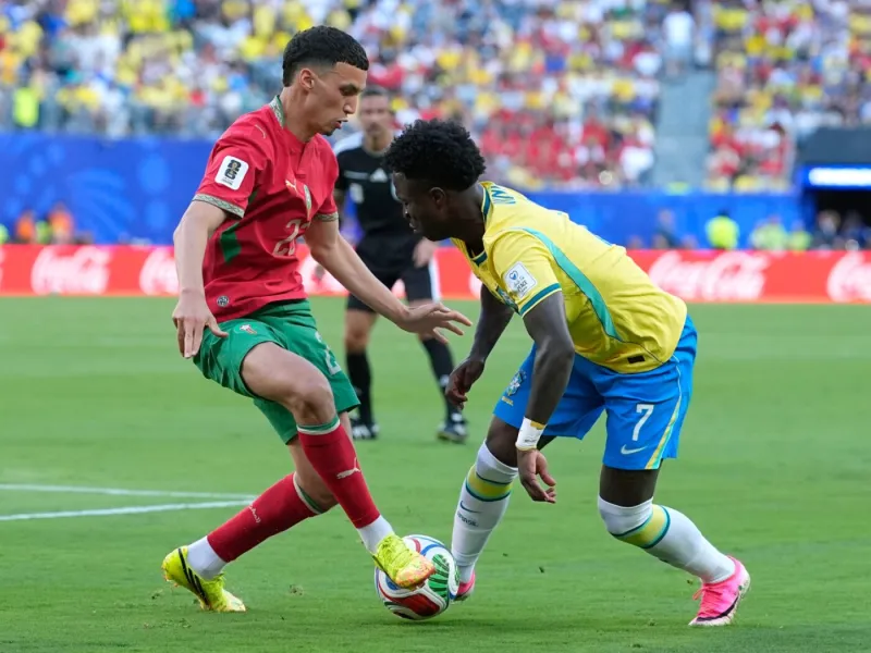 Le Brésil et le Maroc font match nul 2-2 dans le groupe C