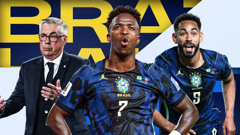 Le Brésil écrase Haïti 5-0, Vinicius Jr brille