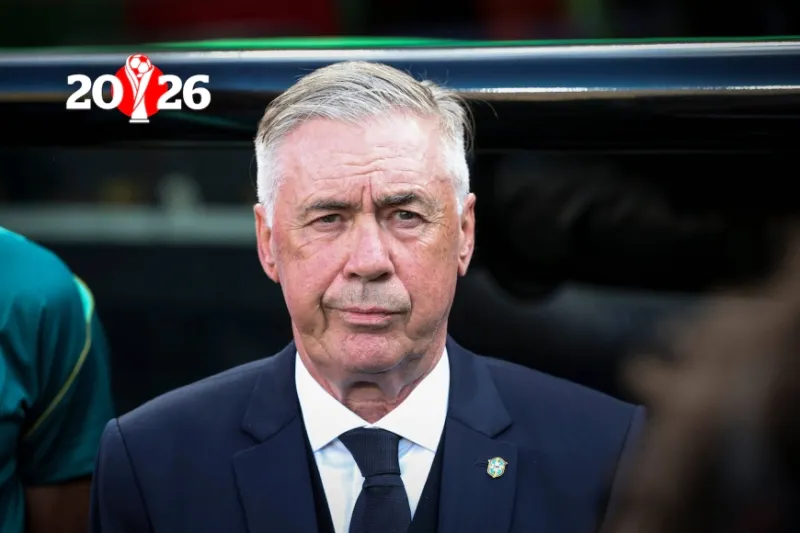 Ancelotti inquiet du début de match du Brésil face au Maroc
