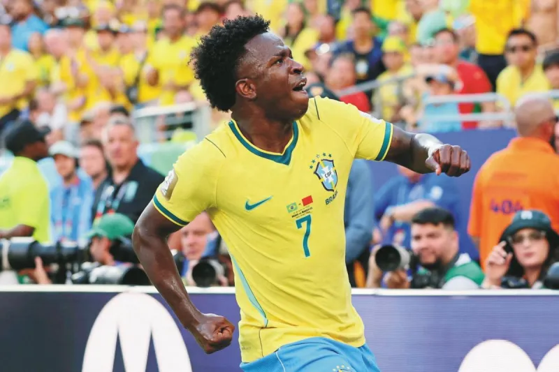 Vinicius Jr. mène les espoirs du Brésil en Coupe du monde après la blessure de Neymar