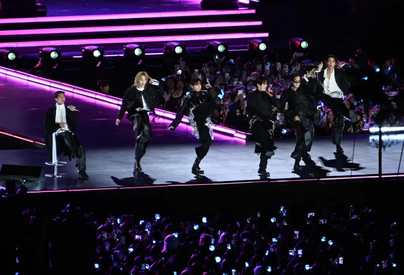 BTS en concert au Stanford Stadium en 2026