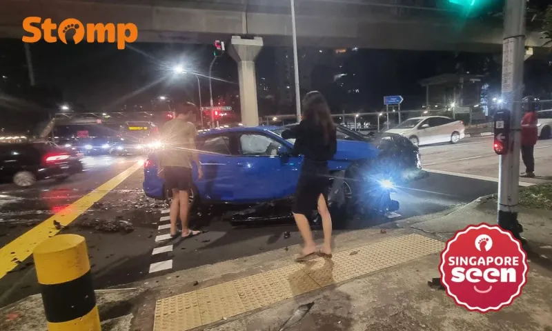 Bukit Panjang Crash Sends Three to Hospital