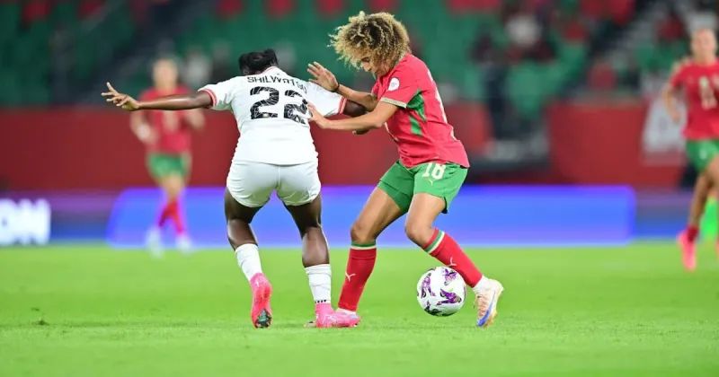 La Camerounaise Aline Guimbang Etong arbitrera Maroc-Algérie