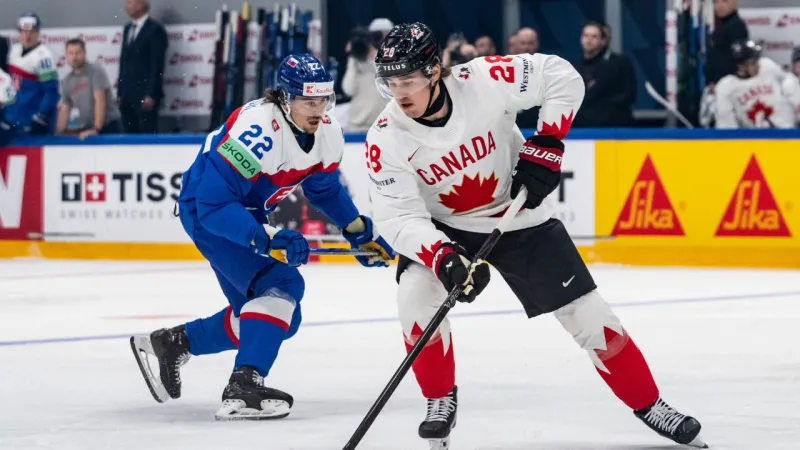 Le Canada bat la Slovaquie 6-3 aux championnats du monde
