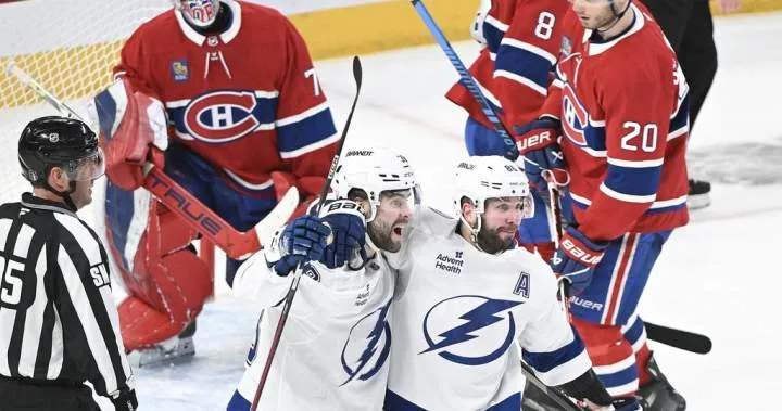 Canadiens vs Lightning : Série à égalité après la victoire de Tampa
