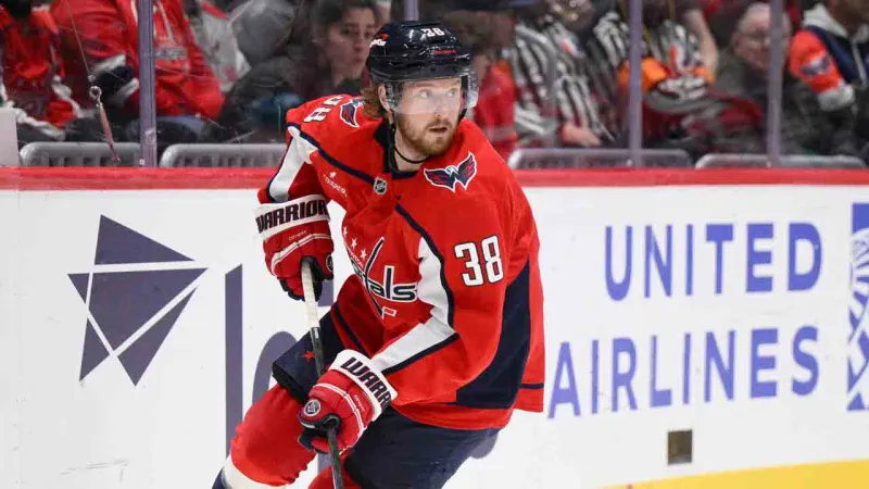 Rasmus Sandin des Capitals opéré du ligament croisé, saison terminée