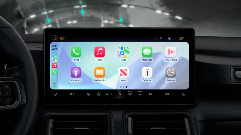 CarPlay ajoute ChatGPT, Perplexity, Grok, Google Meet, WhatsApp, Audiomack