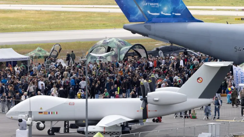 Drones 'Wingmen' CCA dévoilés au salon de Berlin