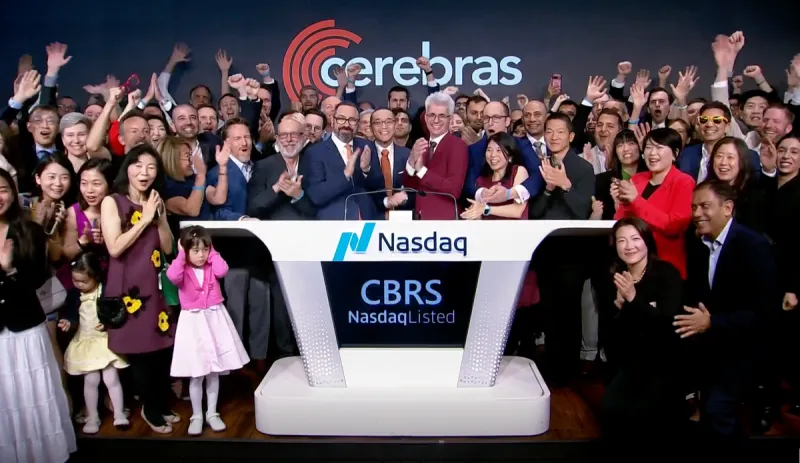 IPO de Cerebras : 5,5 Mds$, action bondit de 108%
