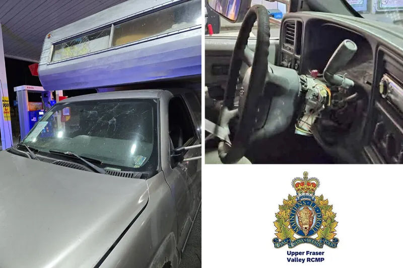 GRC de Chilliwack saisit un véhicule 'assemblé de façon créative', arrestation d'un passager