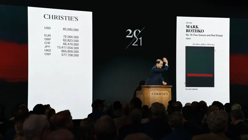 Ventes de printemps de Christie's atteignent 1,45 milliard de dollars