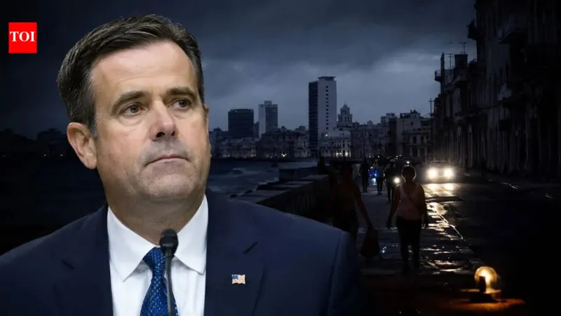 Visite du chef de la CIA à Cuba en pleine panne non confirmée