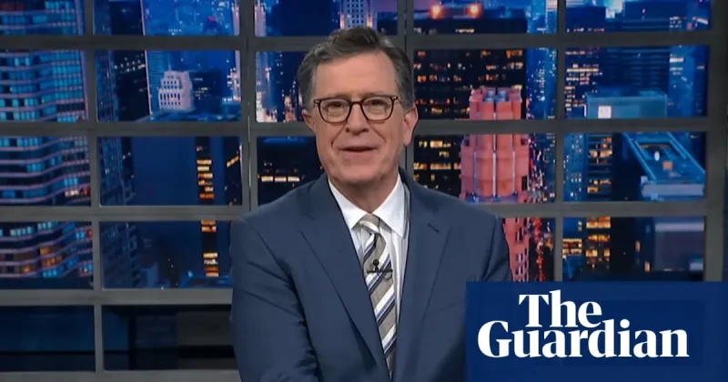 Colbert raille l'image IA de Jésus et la querelle de Trump avec le pape