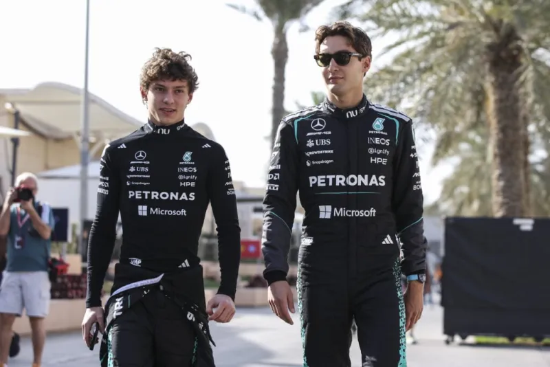 Coulthard sceptique sur les chances d'Antonelli face à Russell