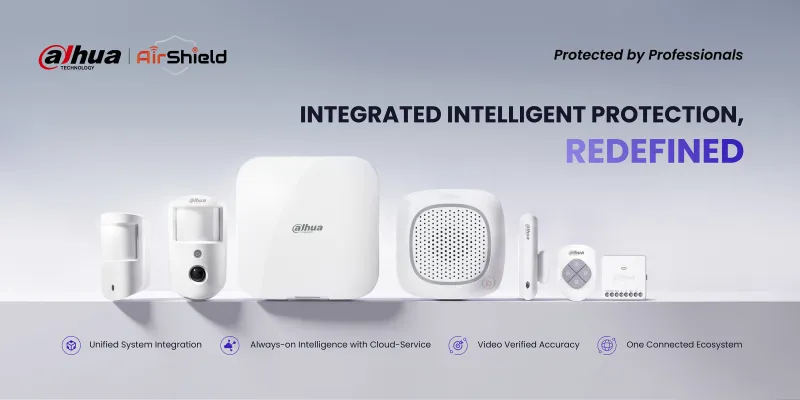 Dahua AirShield : Nouveau système de sécurité intelligent intégré