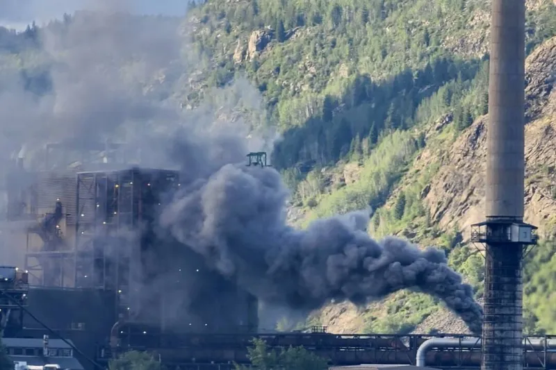Panache sombre à Teck Trail dimanche suscite des questions